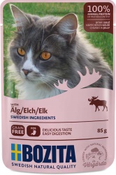 Bozita katt Älg i gelé 85g